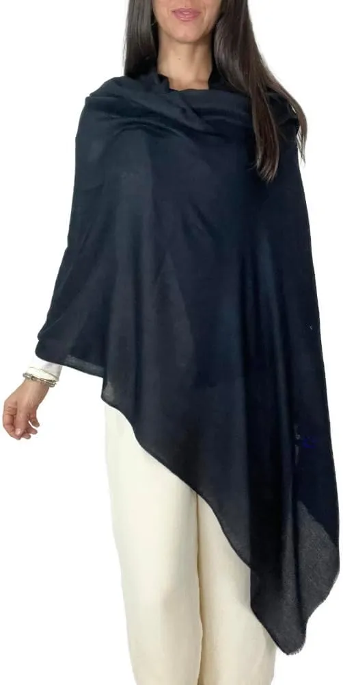100% Cashmere Scarf Women, Cashmere Wrap, Cashmere Shawl Large Size Lightweight 80x31 inches, Cashmere Scarf Men