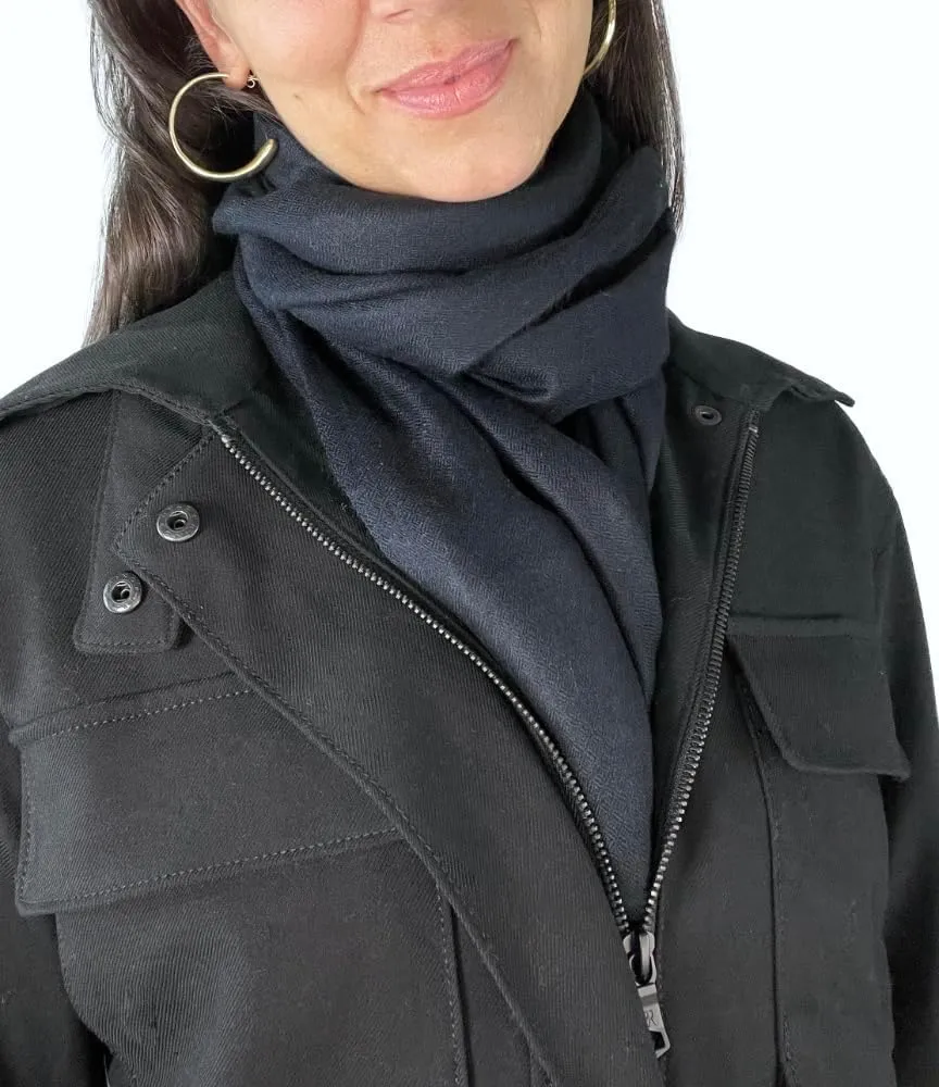 100% Cashmere Scarf Women, Cashmere Wrap, Cashmere Shawl Large Size Lightweight 80x31 inches, Cashmere Scarf Men