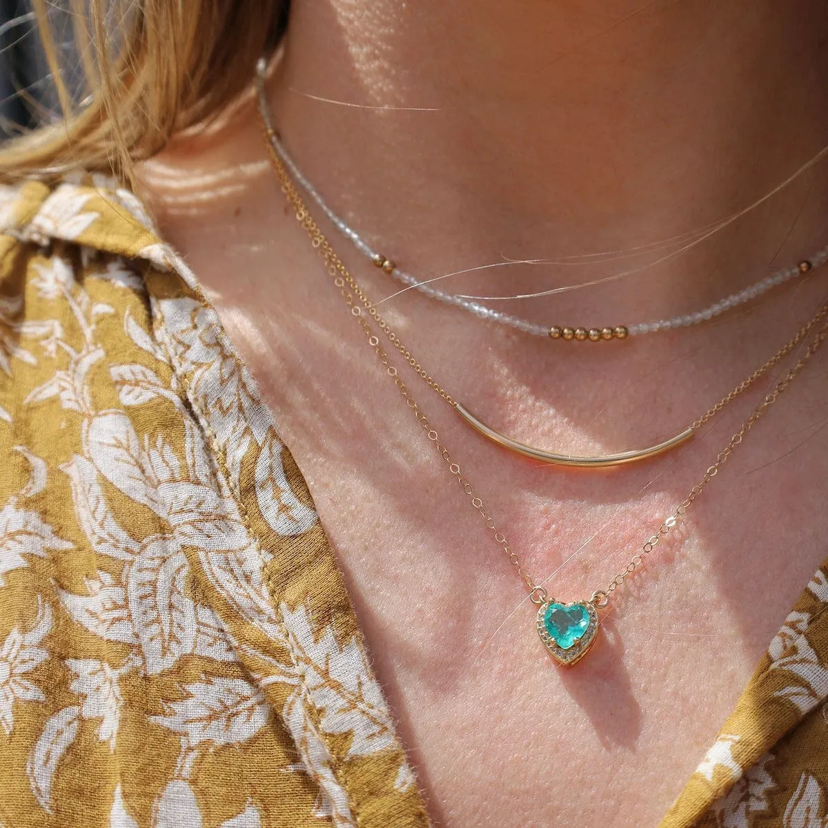 14k Gold Filled Smooth as Silk Necklace