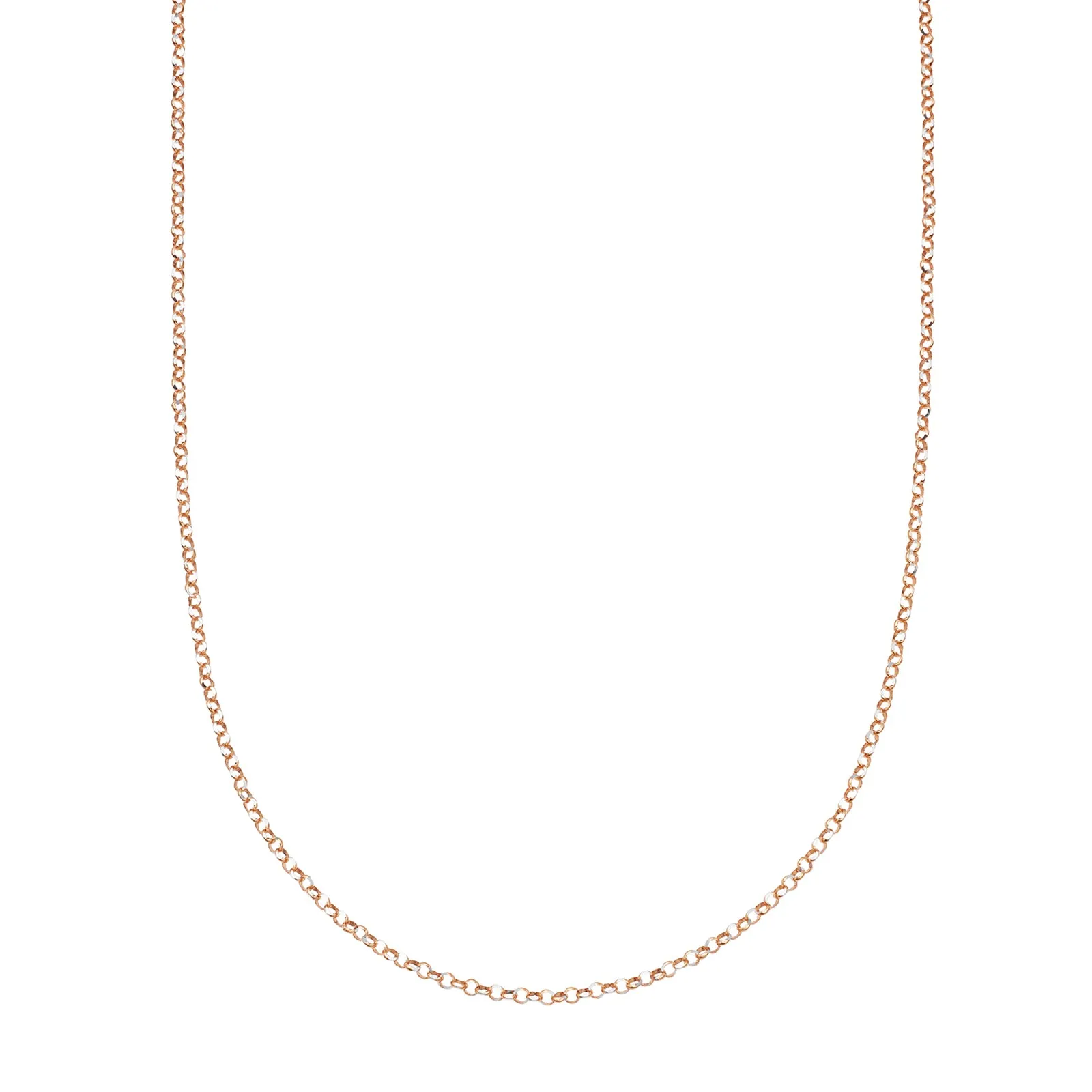 18" Rolo Chain - Rose Gold