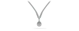 4 Prong Graduated V Diamond Lab-Grown Diamond Necklace with 8.19 ct.(finished)