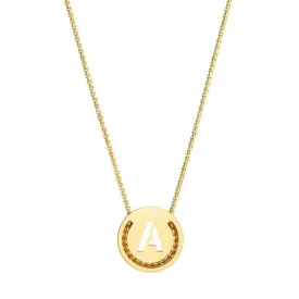 ABC's - A 18K Gold Plated Necklace