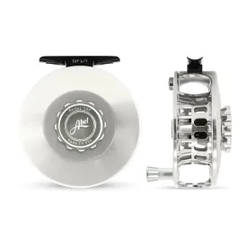 Abel SDF Reel Solid 6/7 Platinum, Platinum Drag Knob with Platinum Handle
