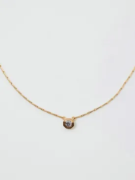 Amoret Diamond Necklace in 18k Yellow, 16"