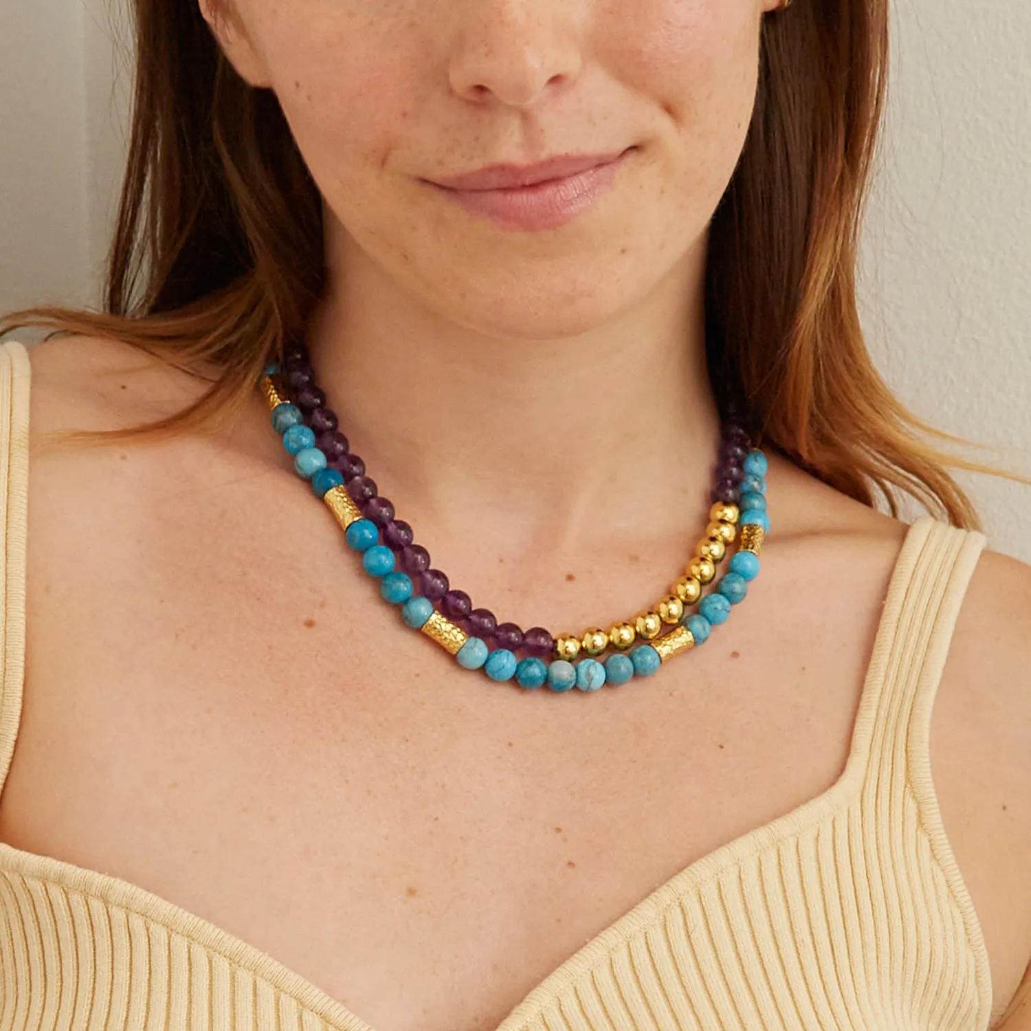 Aviation Cocktail Necklace