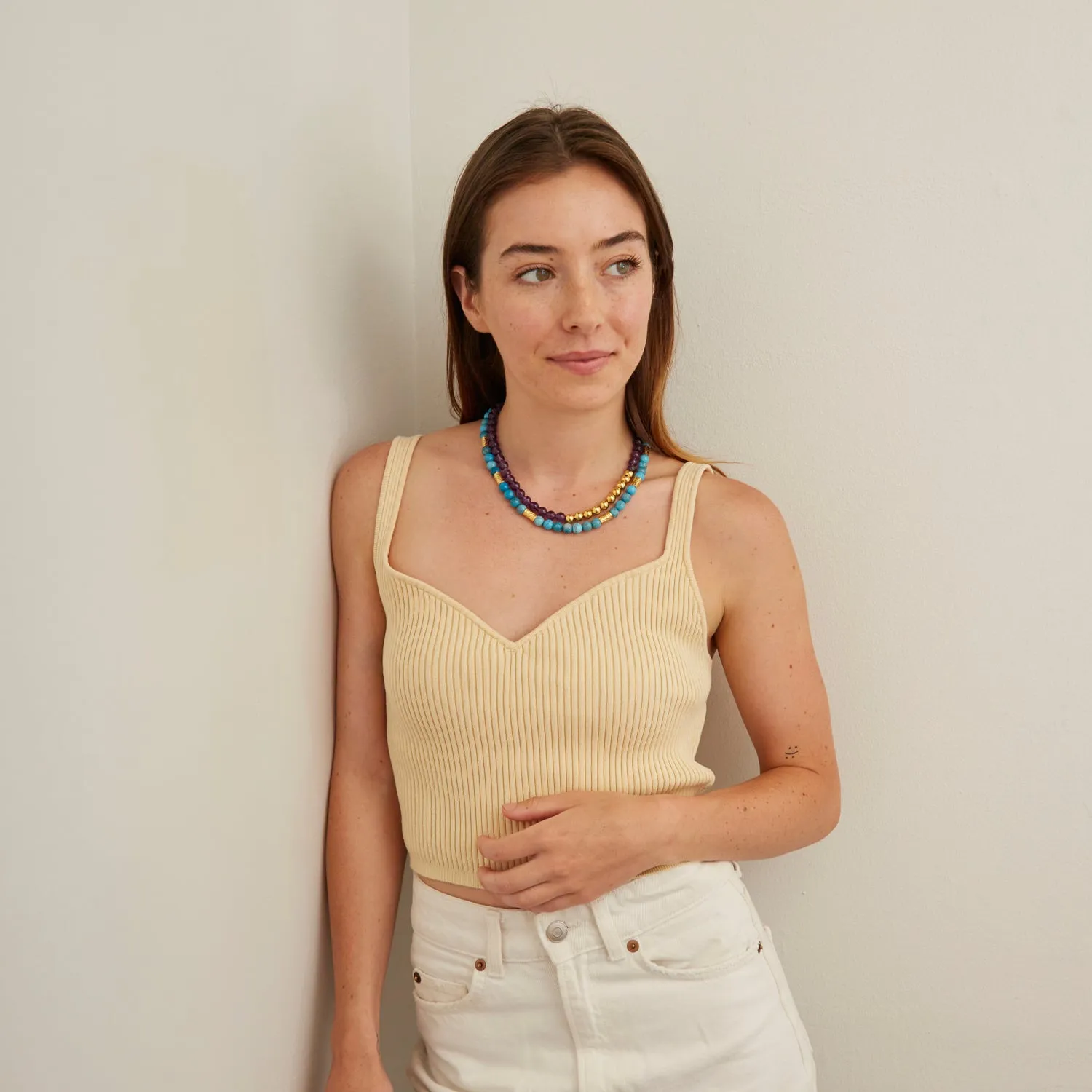 Aviation Cocktail Necklace