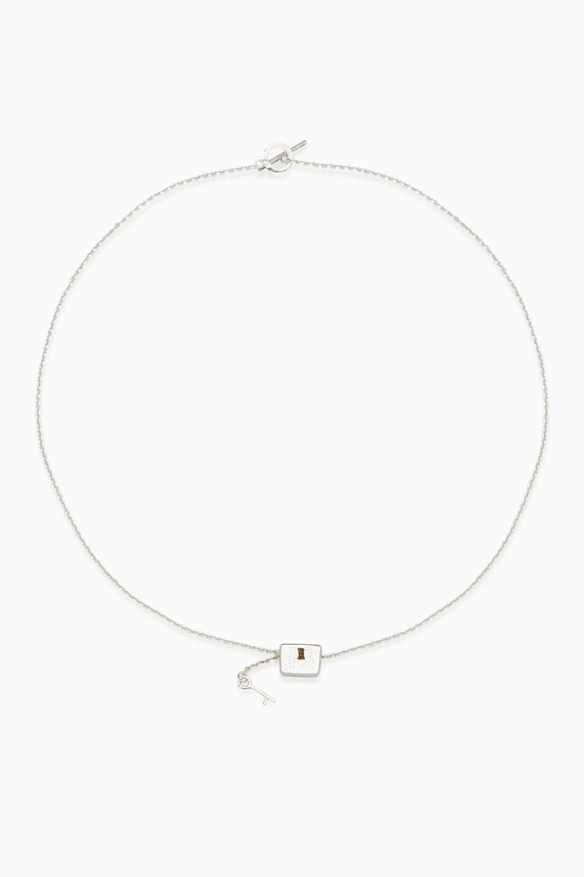 Baggage Necklace | Silver