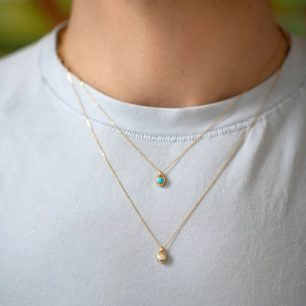 Birthstone Level Necklace