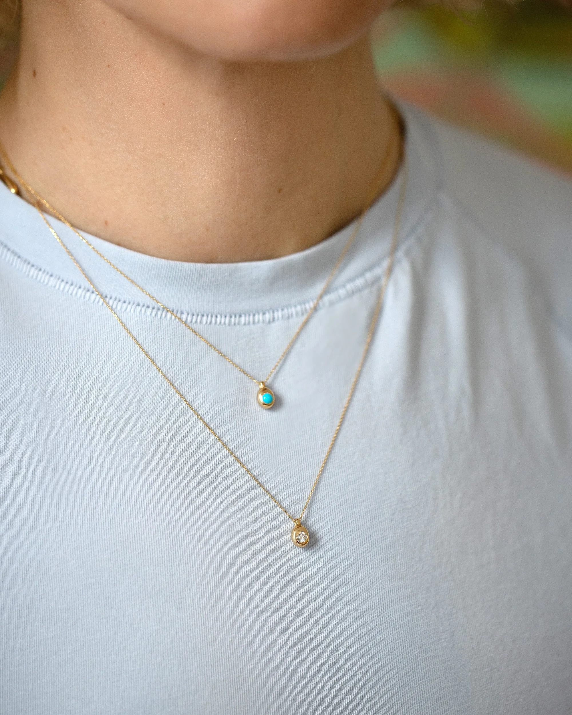 Birthstone Level Necklace