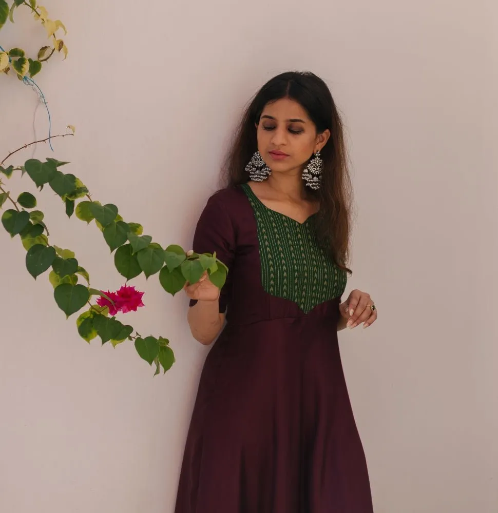 Black Kundan Statement Earring