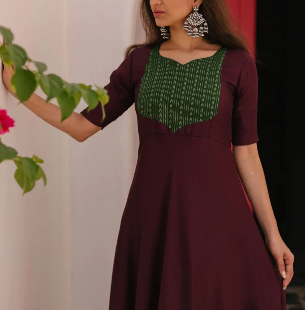 Black Kundan Statement Earring
