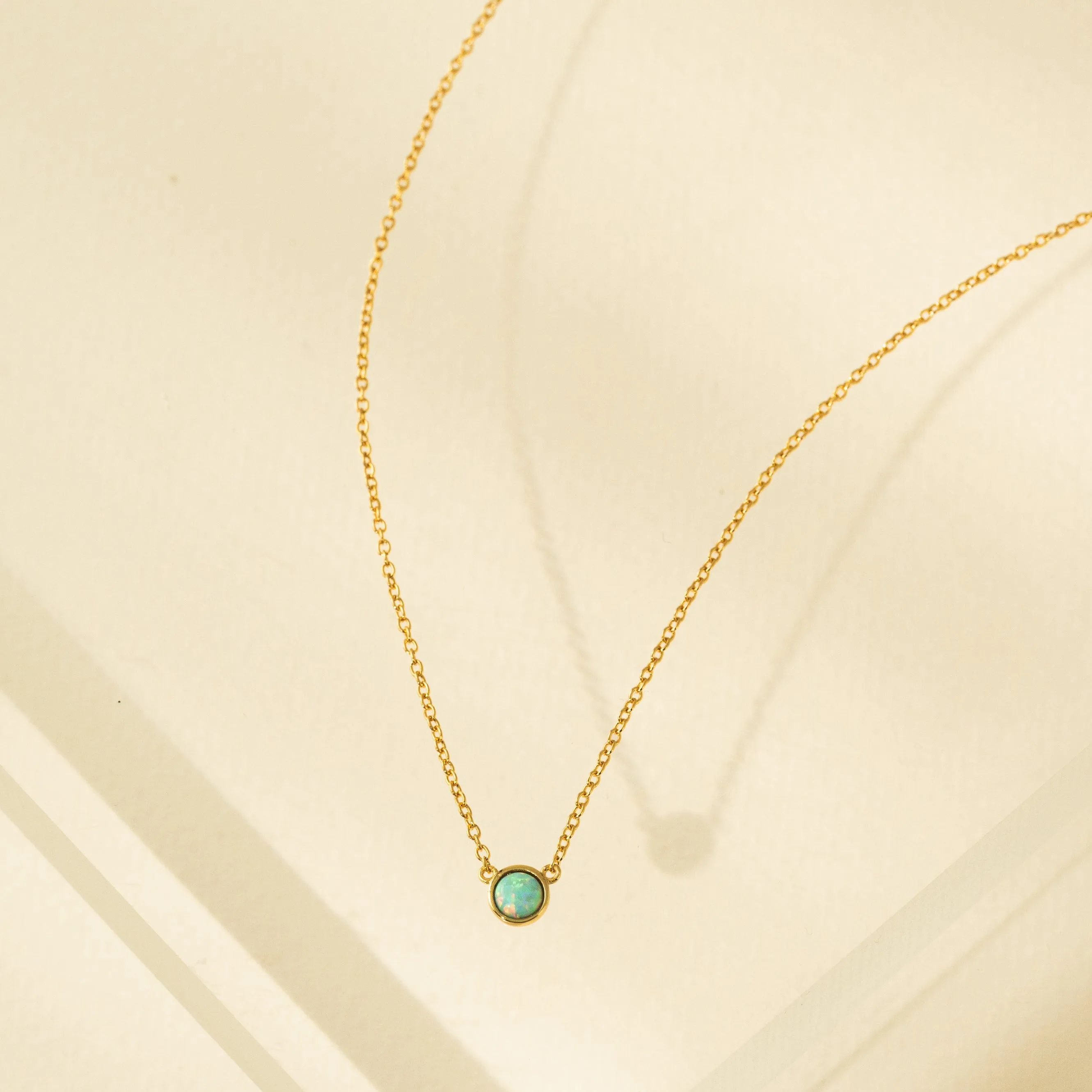 Blue Opal Necklace