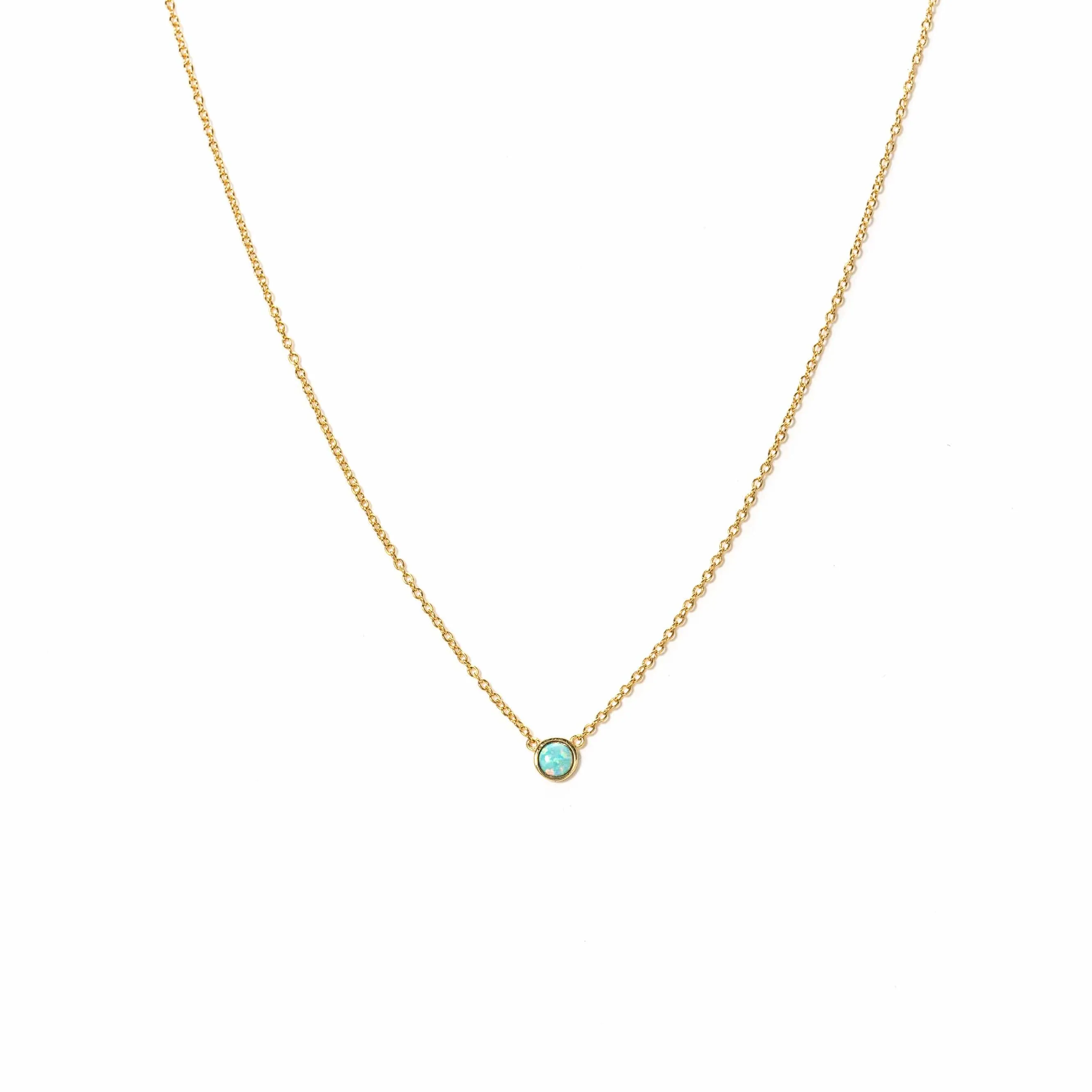 Blue Opal Necklace