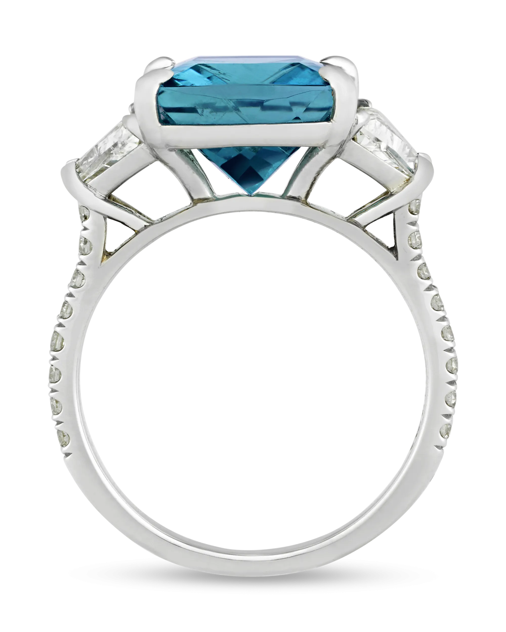 Brazilian Paraiba Ring, 6.06 Carats