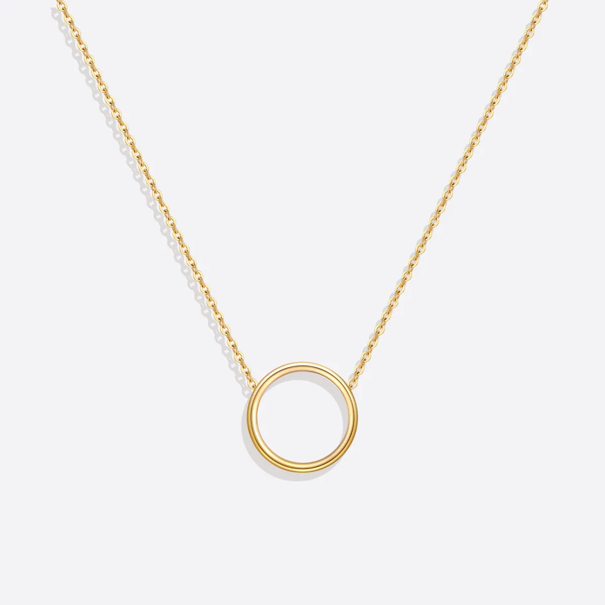 Circle Statement Necklace