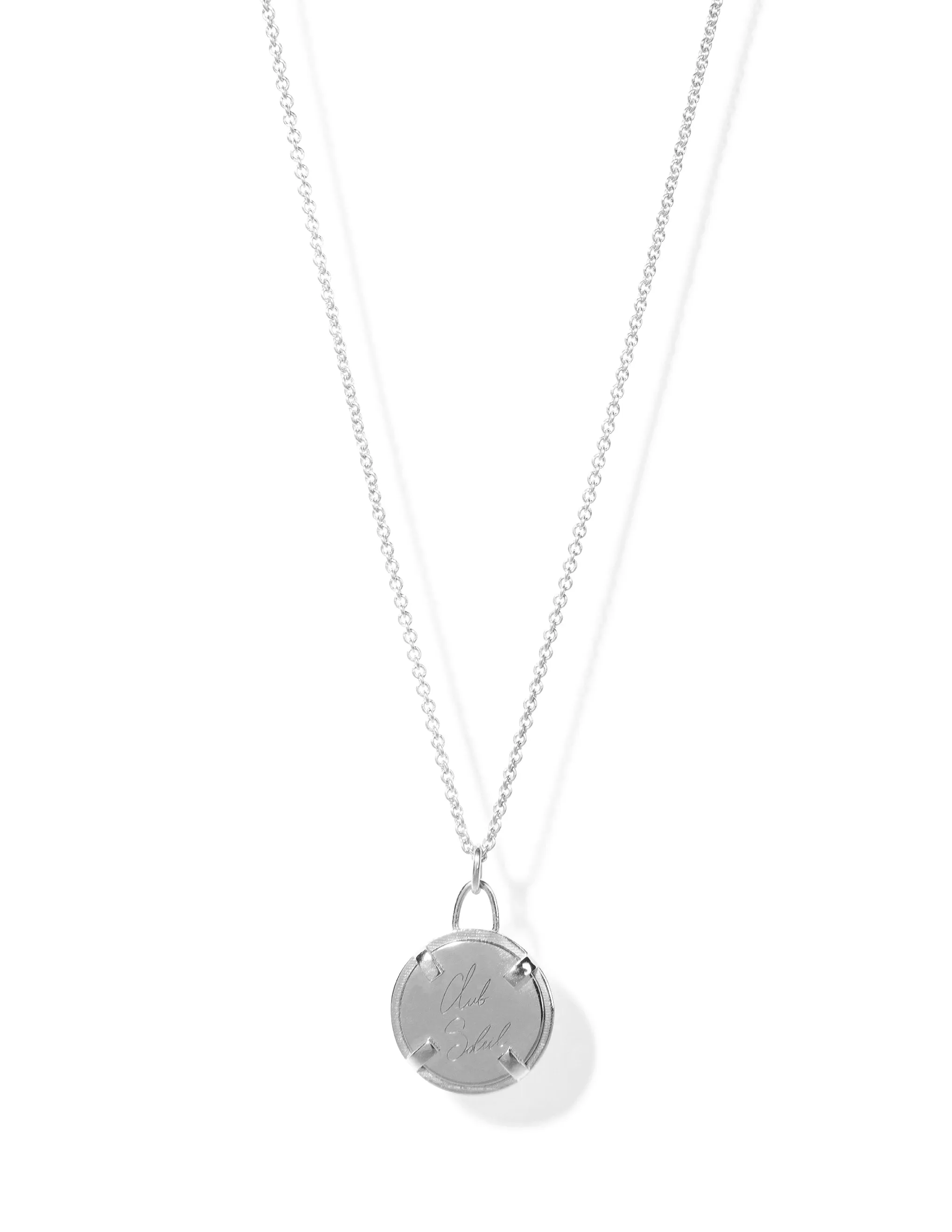 Club Soleil Chain Necklace <br> Silver