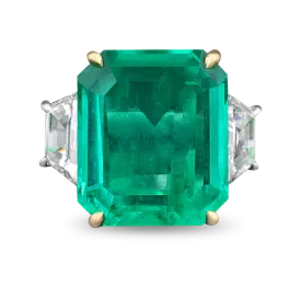Colombian Emerald Ring, 9.25 carats