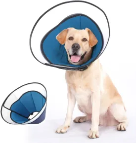 Cone Pet Cone (Blue, L(15.5"-17.8"))
