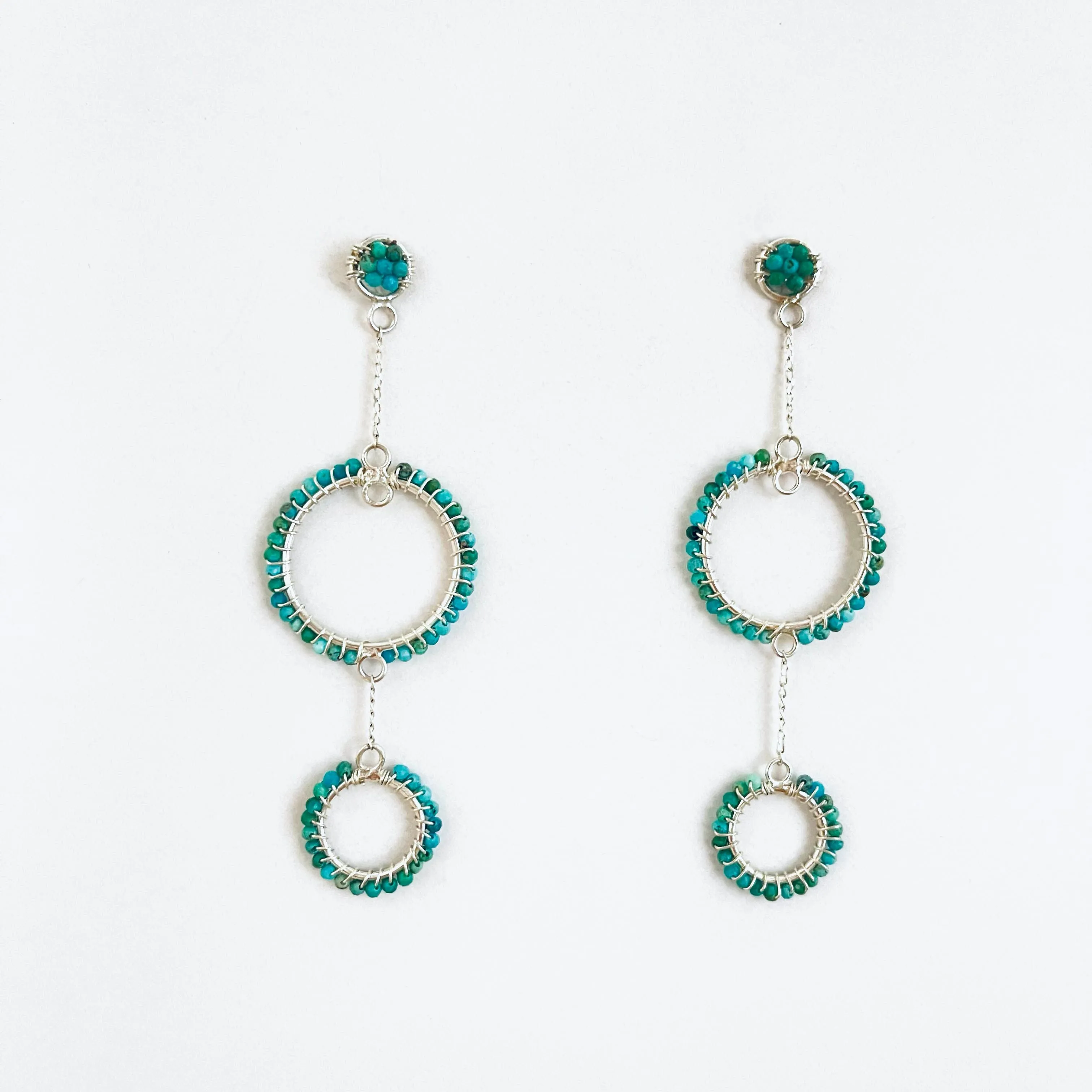 CUSTE11 - SILVER/TURQUOISE
