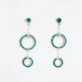 CUSTE11 - SILVER/TURQUOISE