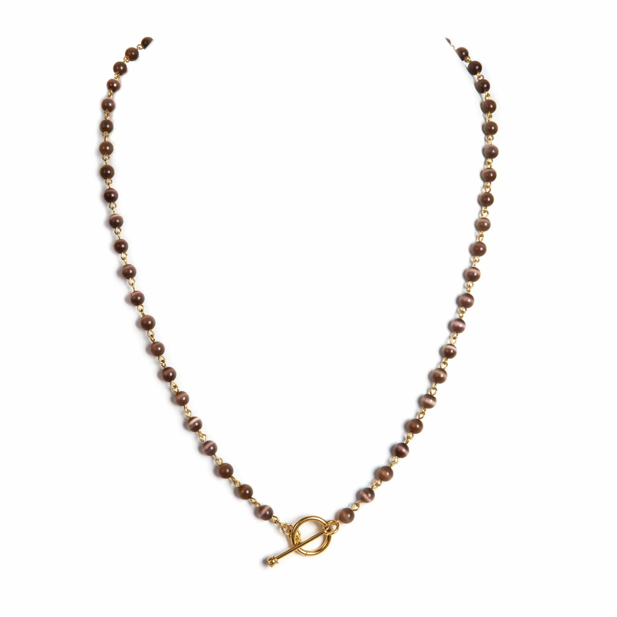Delfina - 6mm Lux Brown Tiger Eye