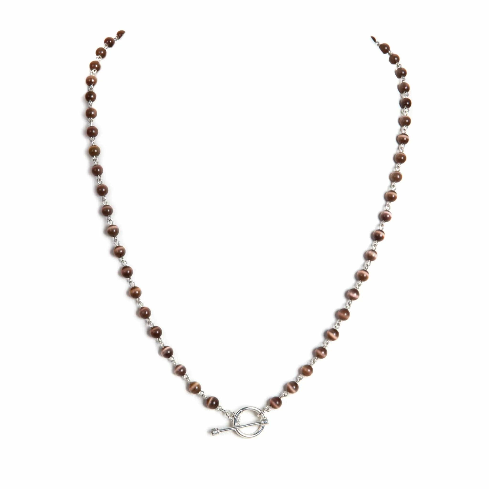Delfina - 6mm Lux Brown Tiger Eye