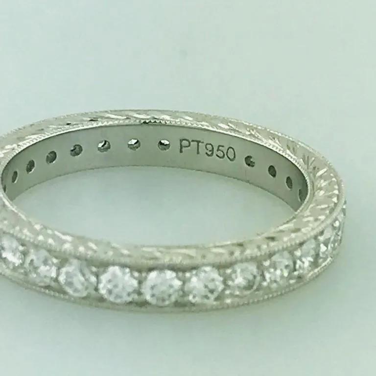 Diamond Eternity Platinum Band