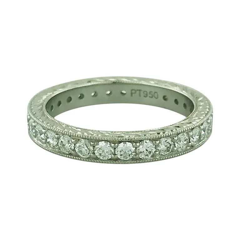 Diamond Eternity Platinum Band