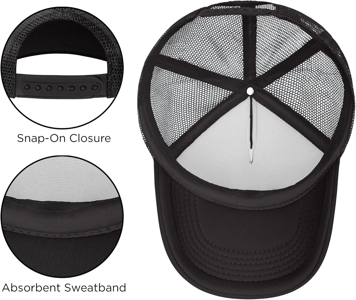 Disney Adult Trucker Hat, Minnie Mouse Mesh Snapback Baseball Cap