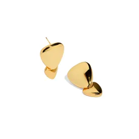 DOUBLE DROP STATEMENT EARRINGS