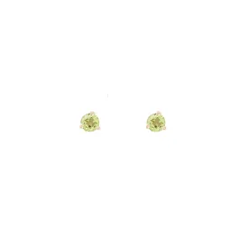 Element Studs | Gold & Peridot