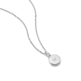 Engravable Mini Pendant Sterling Silver