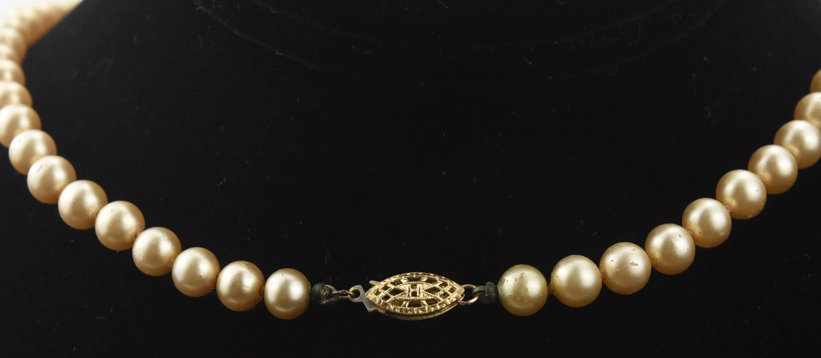 Faux Pearl Necklace