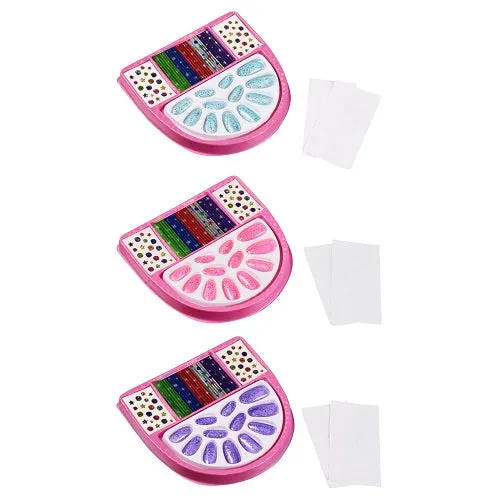 Glitter Girl Dazzle Nails Stick-On Gems