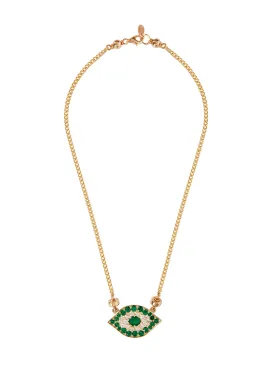 Gold Oracle Eye Necklace