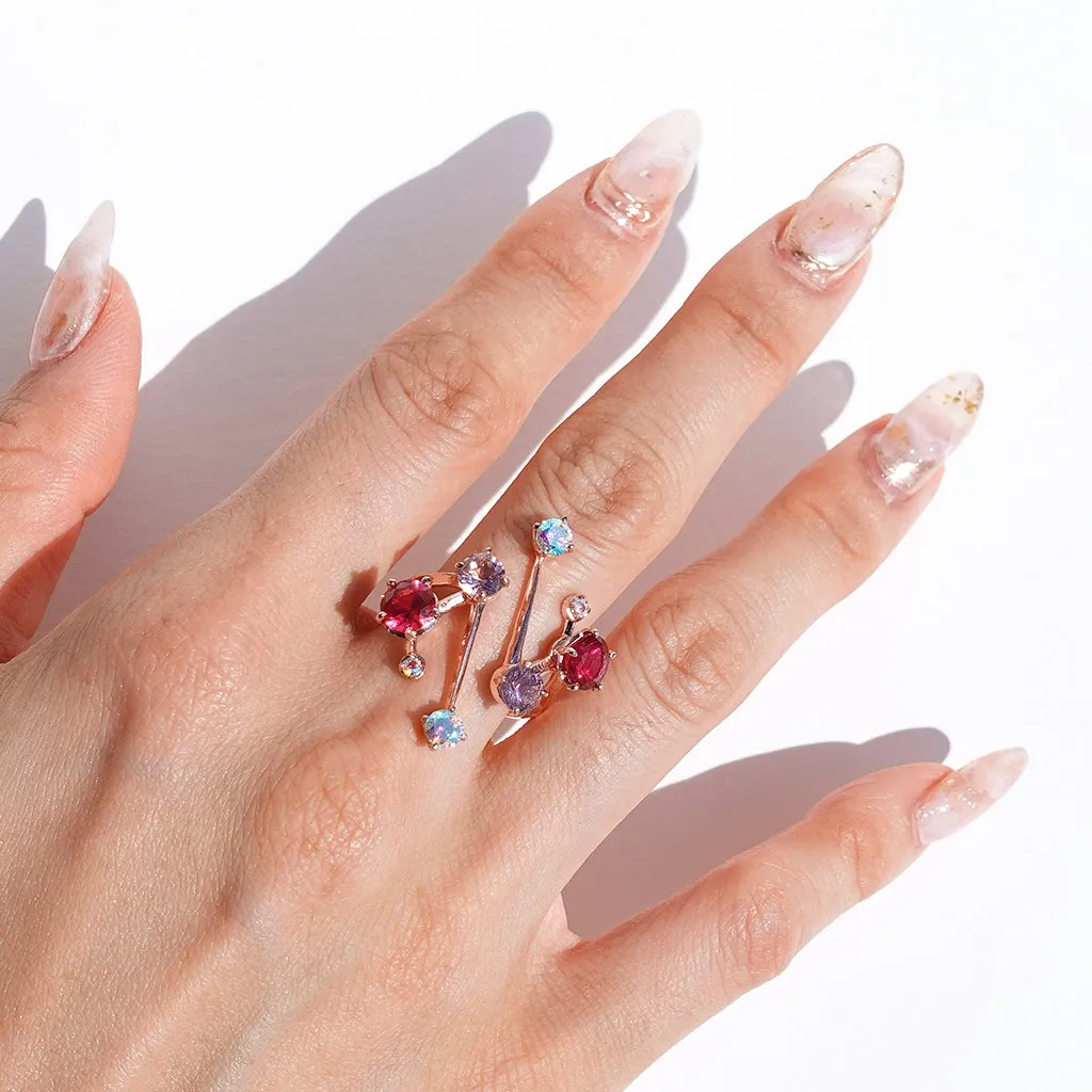 Grand Gems Ring [Princess kiss/Unicorn gems]