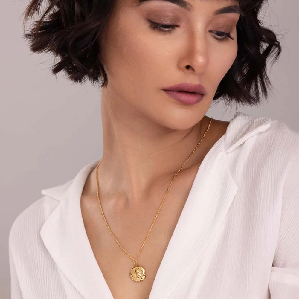 Greek Coin Necklace