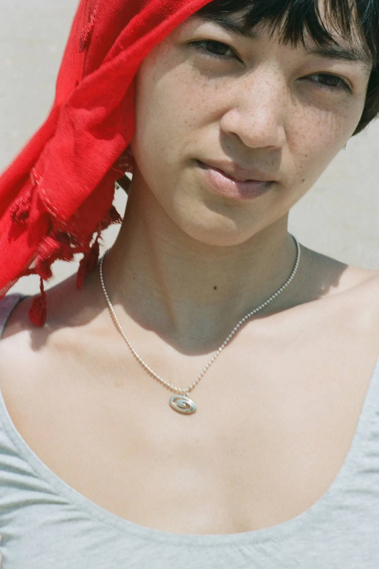 Infinity Charm Necklace in Silver