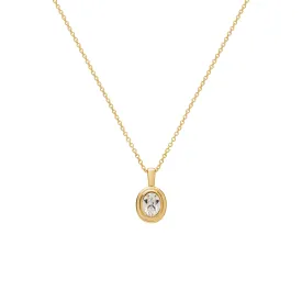 Ingrid Necklace - Crystal