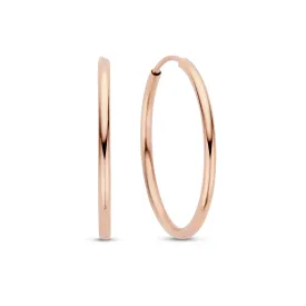 La Concorde Cerise 14 karat rose gold hoop earrings (20 mm)