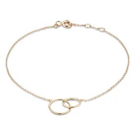 La Concorde Loulou 14 karat rose gold bracelet with circles