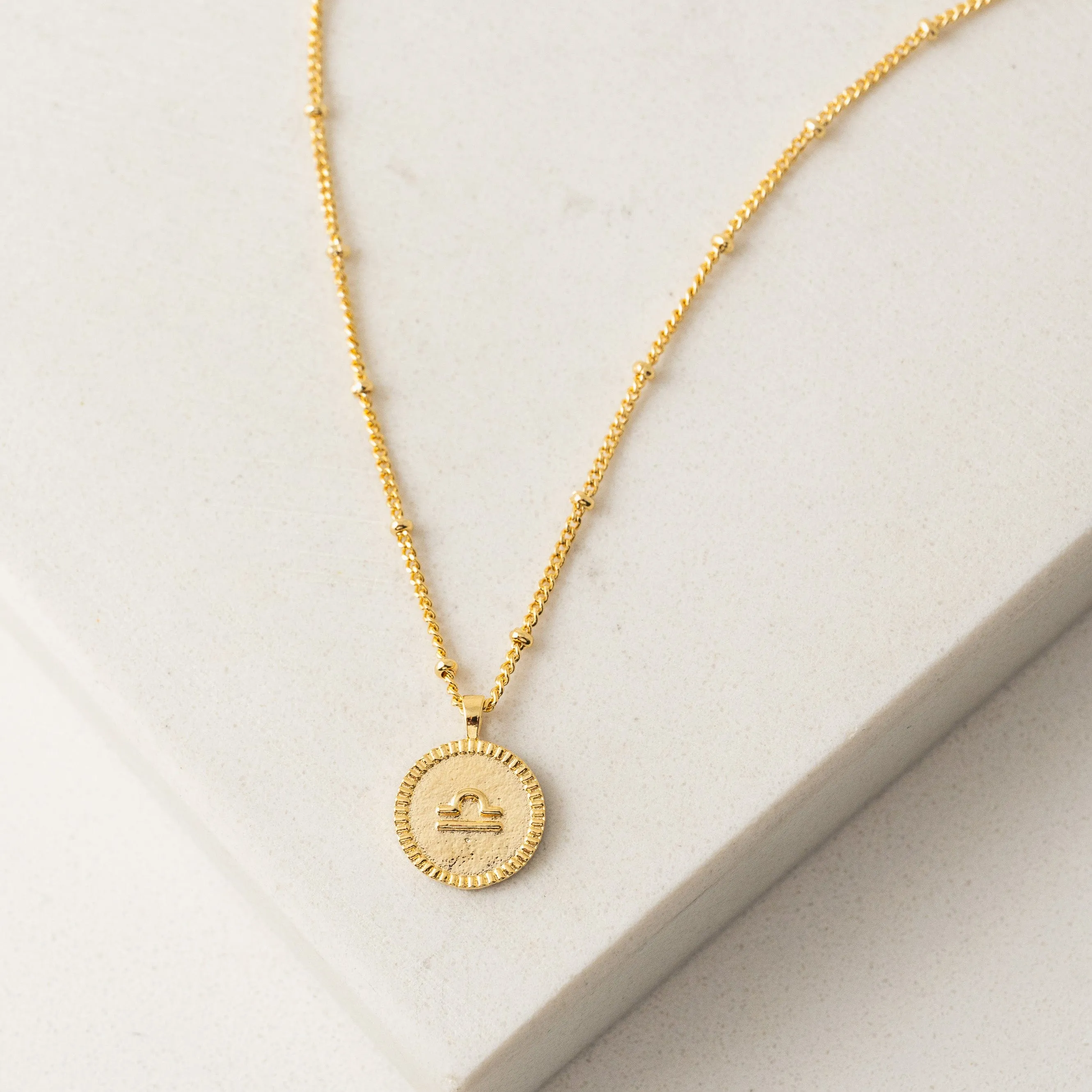 Libra Horoscope Necklace