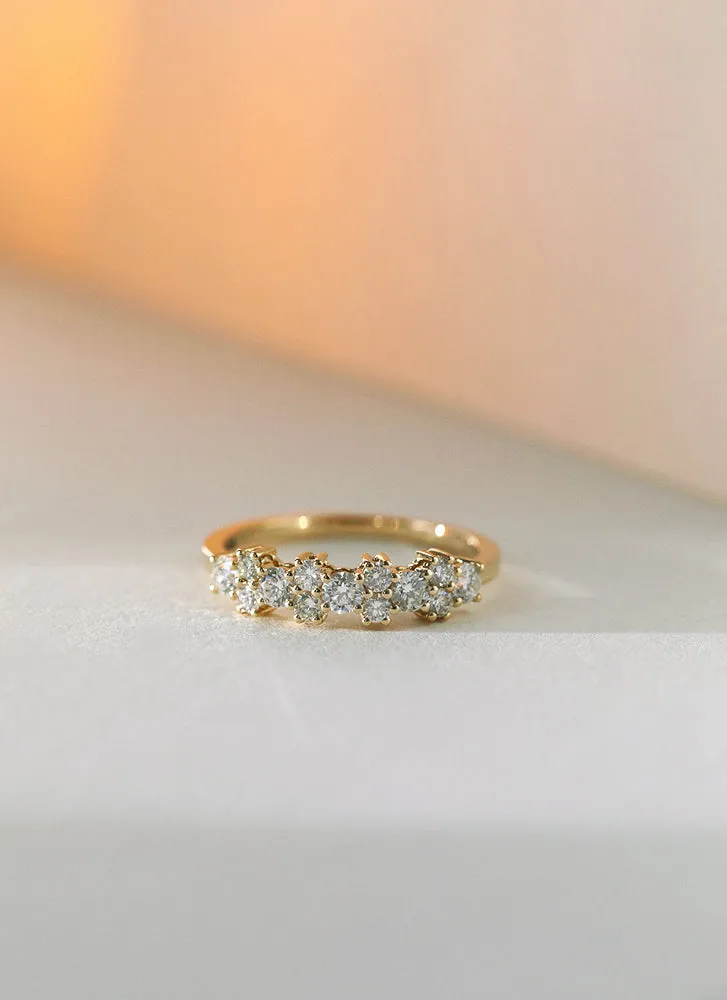 Maddy diamond ring 14k gold