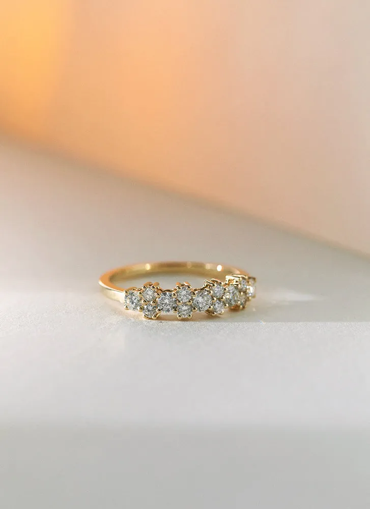Maddy diamond ring 14k gold