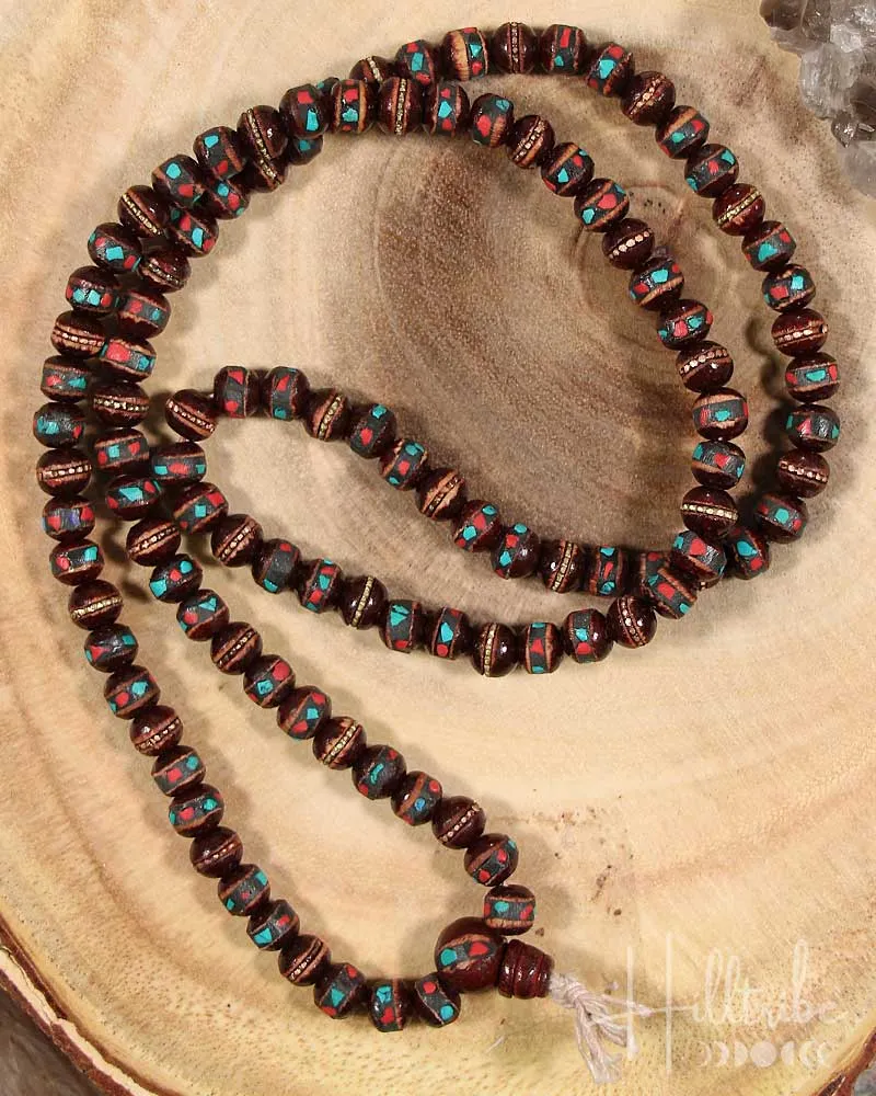 Maru Wood & Stone Japa Mala