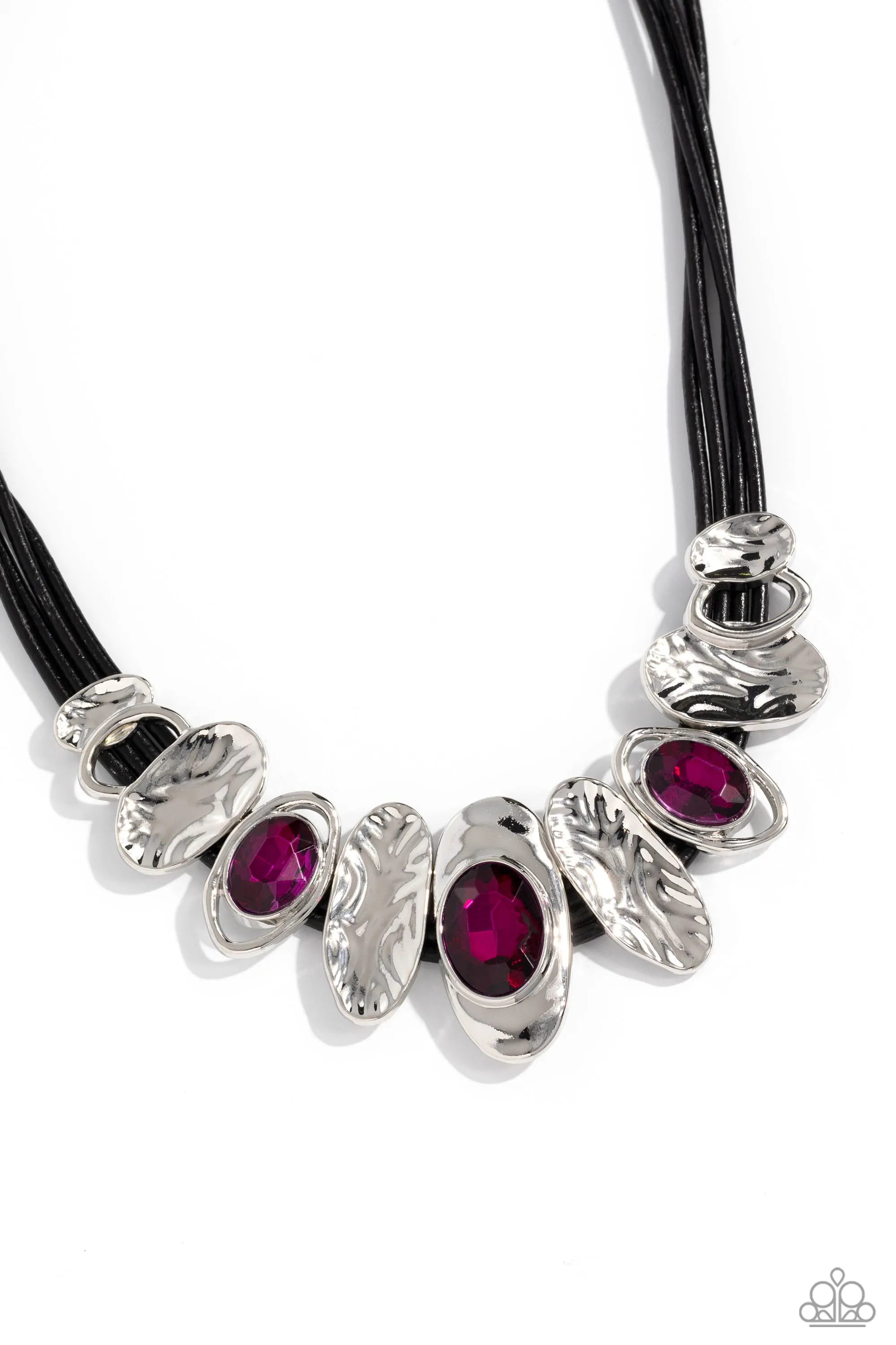 Necklaces Sliding Splendor - Pink N2221