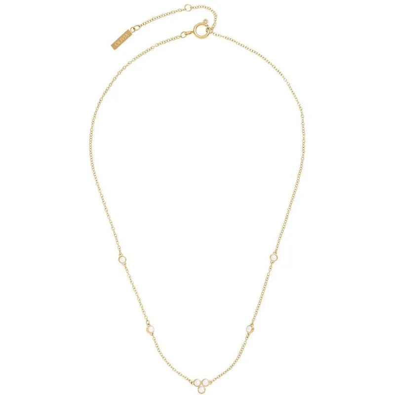 Olivia Burton Gold Peal Cluster Necklace 24100070
