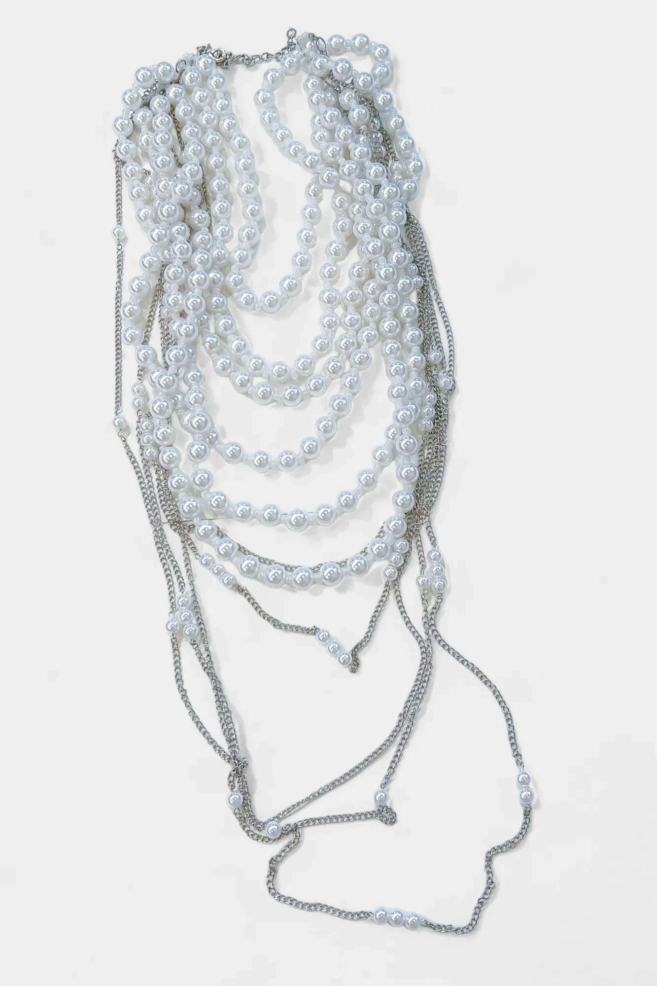 Pearl Bib Statement Necklace