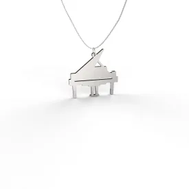 Piano Stainless Steel Necklace [FINAL SALE]
