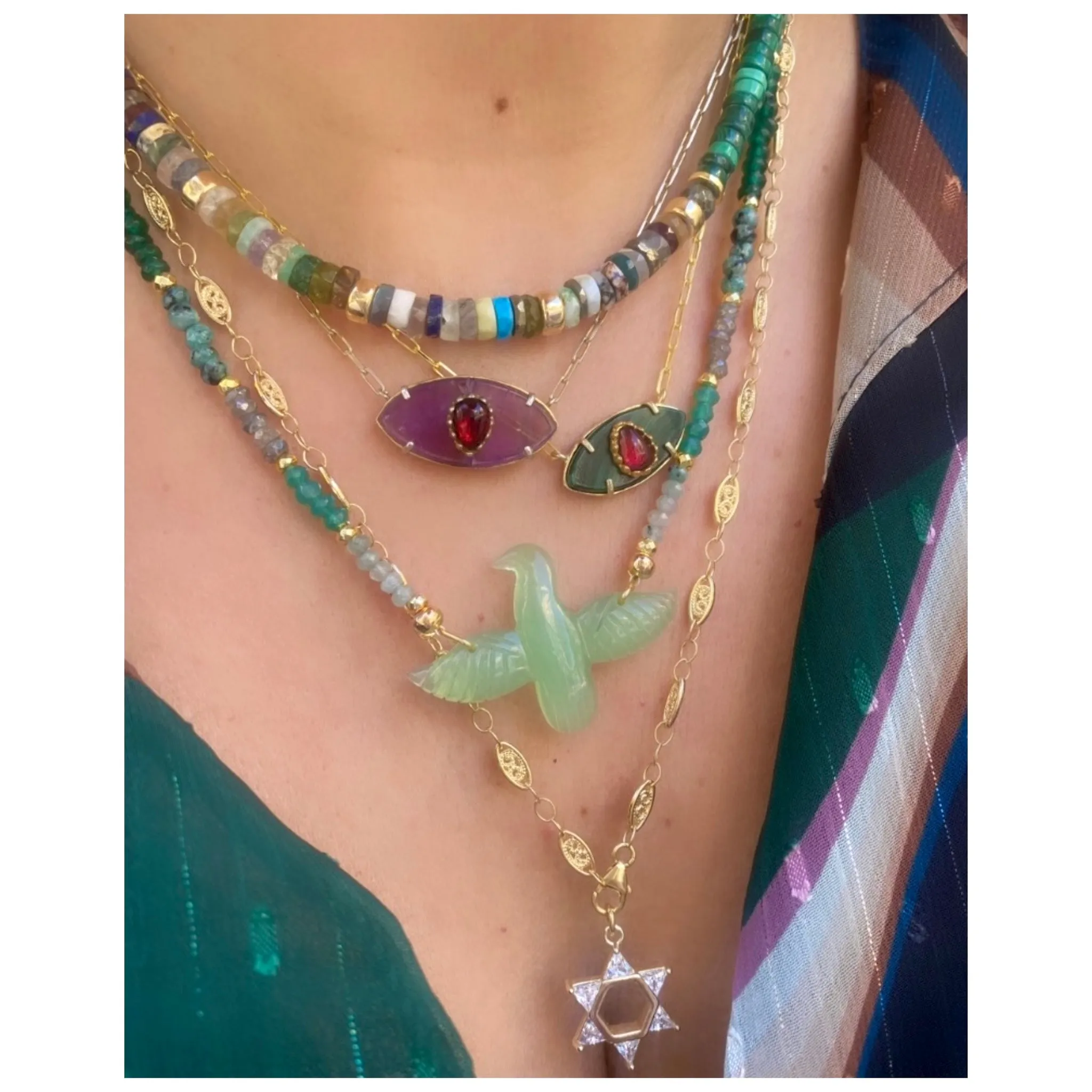 "Mémé" Magen David Necklace